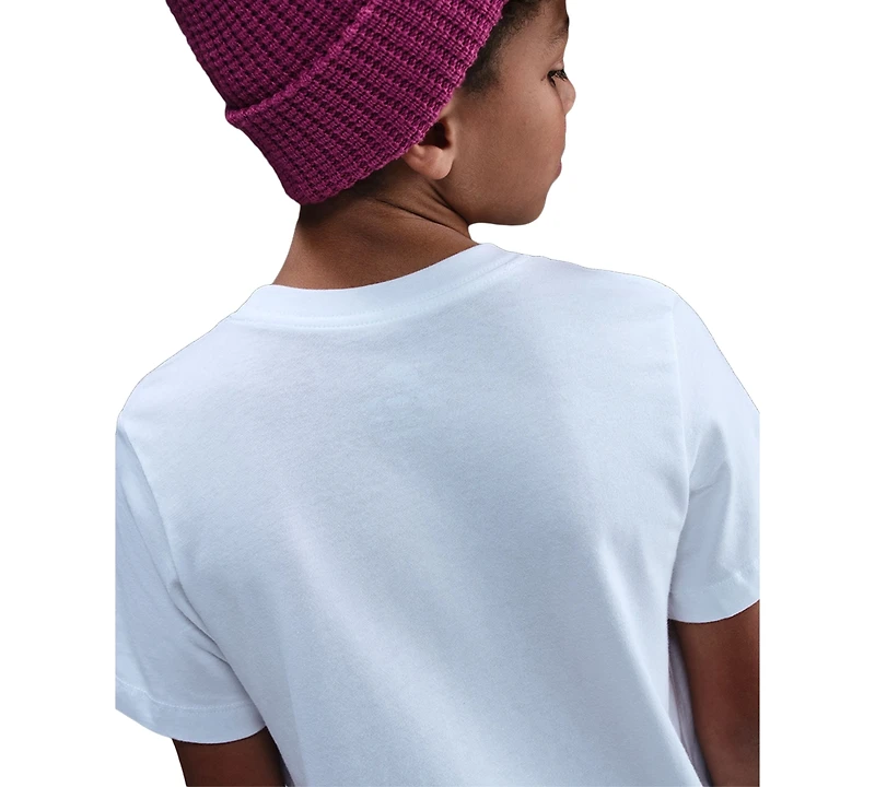 Nike Big Boys Sportswear Crewneck Short Sleeve T-Shirt
