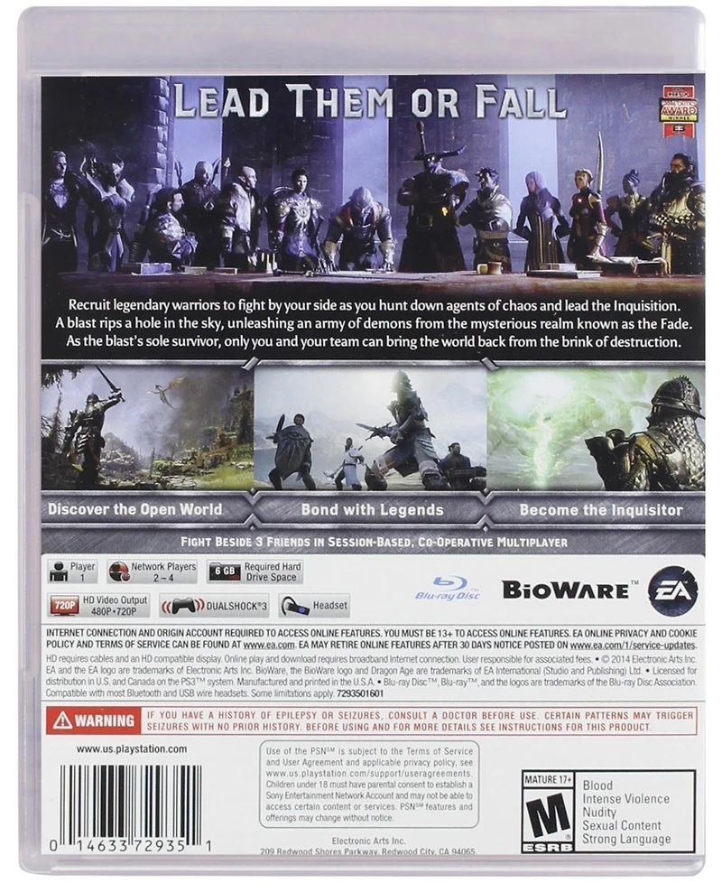Electronic Arts Dragon Age: Inquisition
