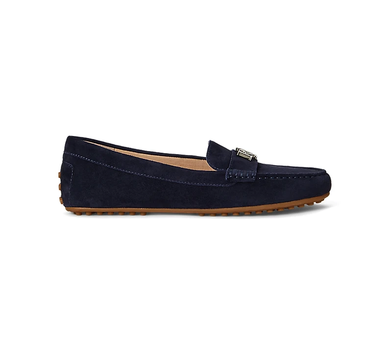 Lauren Ralph Women's Barnsbury Slip-On Driver Loafer Flats