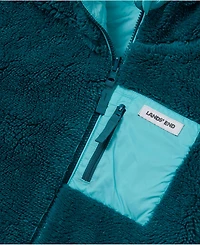 Lands' End Girls FeatherFree Reversible High Pile Insulated Jacket