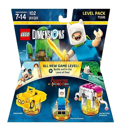 Warner Bros Lego Dimensions Adventure Time Level Pack