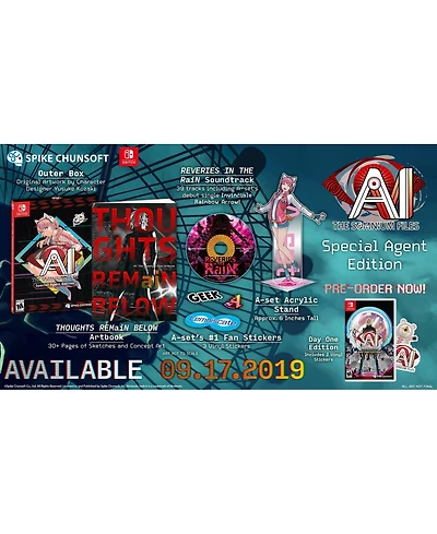 Sega Al: Somnium Files Limited Edition - Nintendo Switch