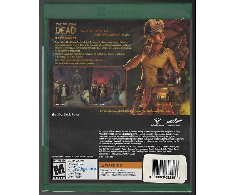 Warner Bros The Walking Dead: The Telltale Series Collection
