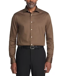 Calvin Klein Men's Steel Plus Regular Fit Dress Shirt