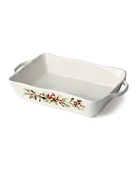 Certified International Holly Vines Large Rectangular Baker