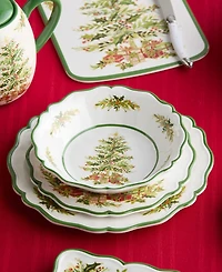 Certified International Holly Tree Melamine All-Purpose Bowls, Set of 4