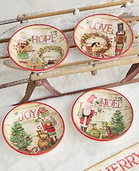 Certified International Nutcracker Parade Soup Bowls, Set of 4