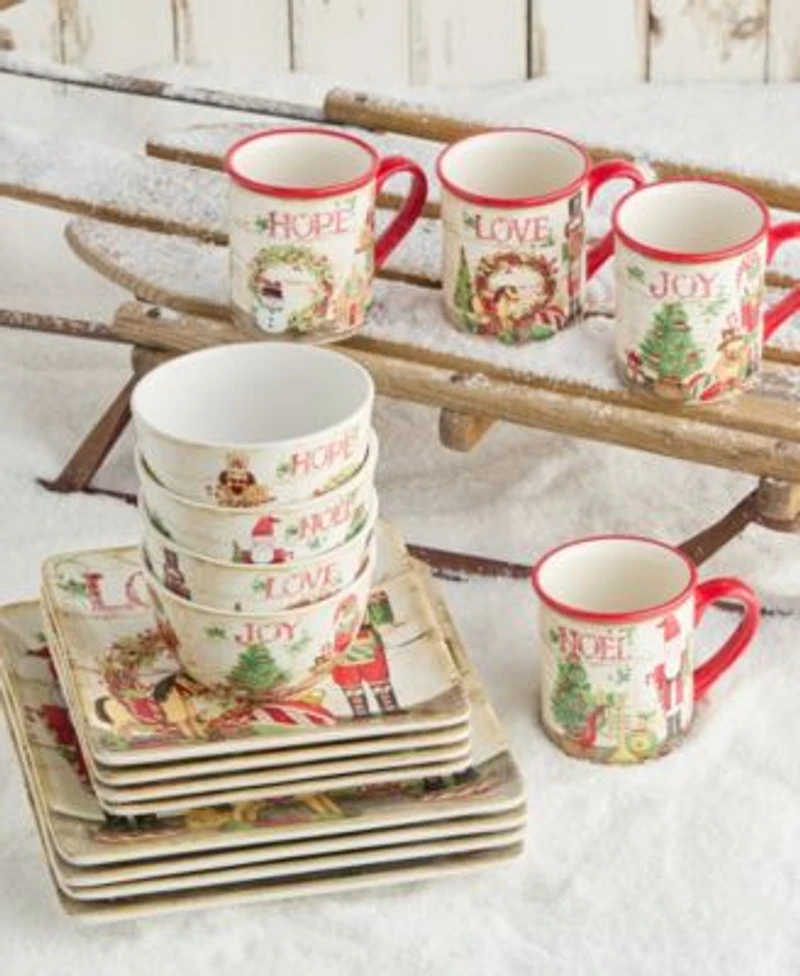 Certified International Nutcracker Parade Dinnerware Collection