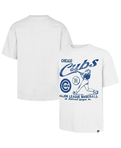 '47 Brand Men's White Chicago Cubs Regional Batter Foundation T-Shirt