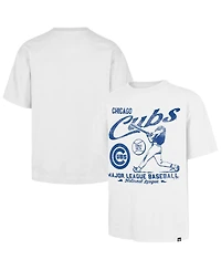 '47 Brand Men's White Chicago Cubs Regional Batter Foundation T-Shirt