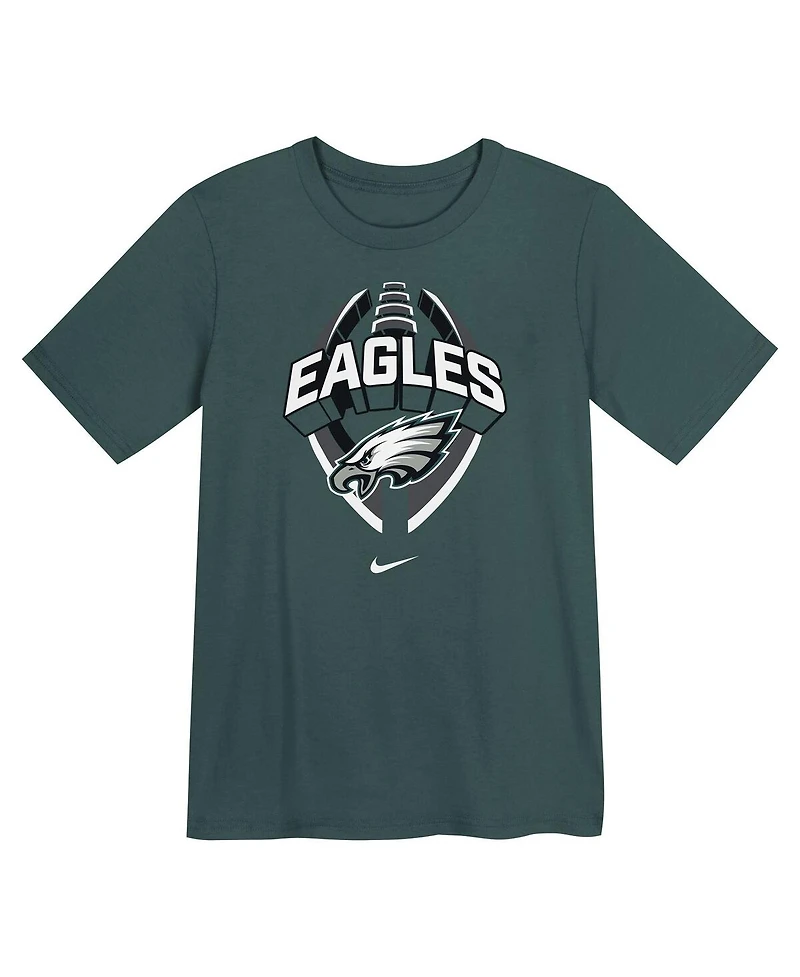 Nike Preschool Midnight Green Philadelphia Eagles Icon Legend Performance T-Shirt