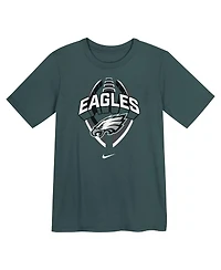 Nike Preschool Midnight Green Philadelphia Eagles Icon Legend Performance T-Shirt