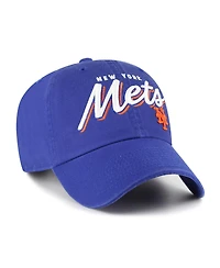 '47 Brand Women's Royal New York Mets Ariana Clean Up Adjustable Hat