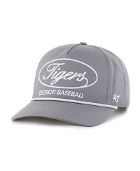 '47 Brand Men's Gray Detroit Tigers Foundational Hitch Adjustable Hat