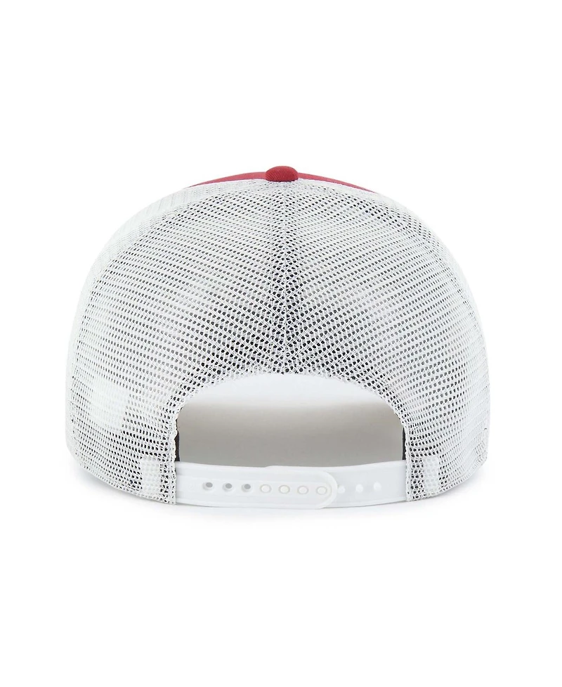 '47 Brand Men's and Women's Cardinal Usc Trojans Contemporary Basics Foundation Trucker Hitch Adjustable Hat