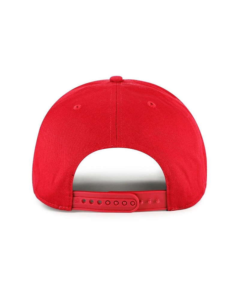 '47 Brand Big Boys and Girls Scarlet Ohio State Buckeyes Byline Hitch Adjustable Hat