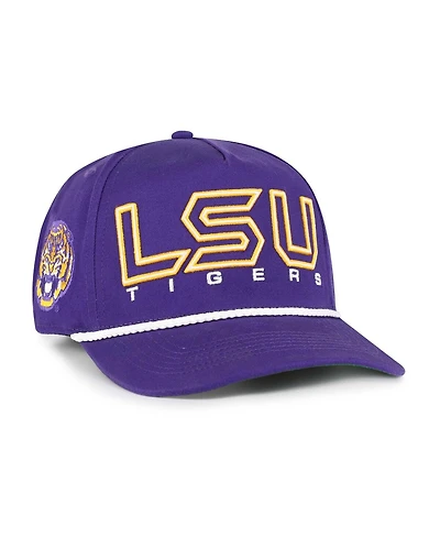 '47 Brand Big Boys and Girls Purple Lsu Tigers Byline Hitch Adjustable Hat