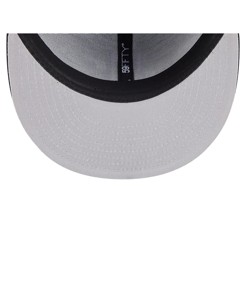New Era Men's Black Utah Jazz 59FIFTY Fitted Hat