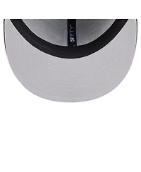 New Era Men's Black Utah Jazz 59FIFTY Fitted Hat