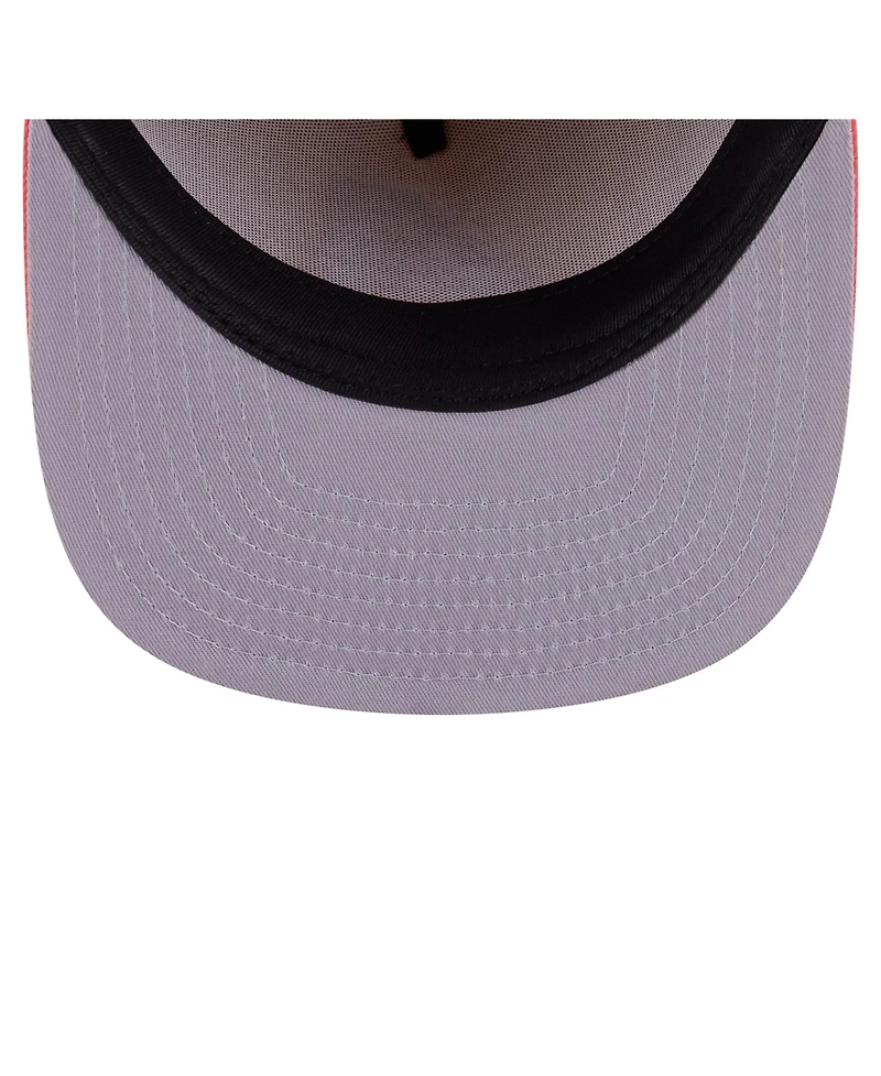 New Era Men's Light Beige/Coral Arizona Diamondbacks Two-Tone Color Pack A-Frame 59FIFTY Fitted Hat