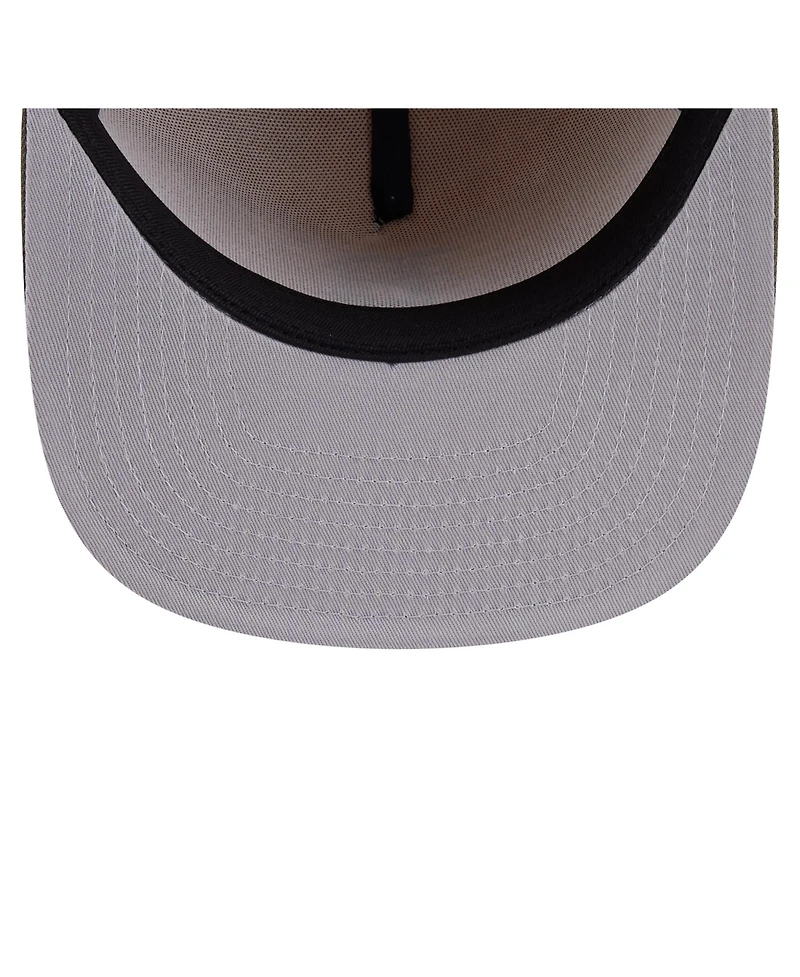 New Era Men's Light Beige/Olive Boston Red Sox Two-Tone Color Pack A-Frame 59FIFTY Fitted Hat