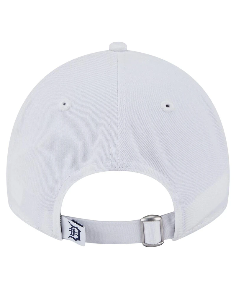 New Era Women's White Detroit Tigers Team Fan 9TWENTY Adjustable Hat