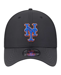New Era Men's Black New York Mets Night 39THIRTY Flex Hat