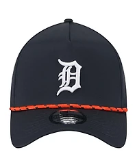 New Era Men's Navy Detroit Tigers 39THIRTY A-Frame Perforated Flex Hat