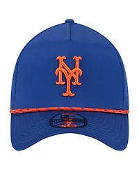 New Era Men's Royal York Mets 39THIRTY A-Frame Perforated Flex Hat