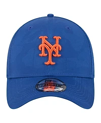 New Era Men's Royal York Mets Tonal Camo 39THIRTY Flex Hat