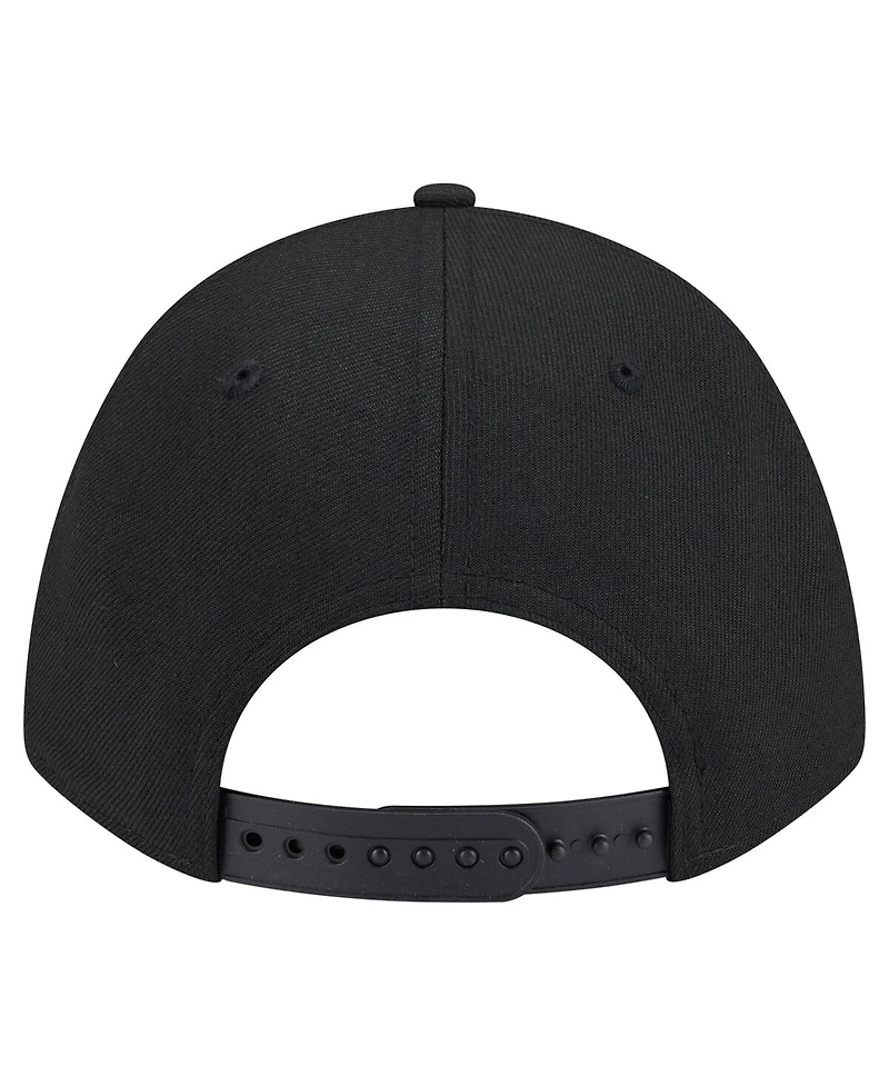 New Era Men's Black Cleveland Browns Team Collection 9FORTY M-Crown A-Frame Adjustable Hat