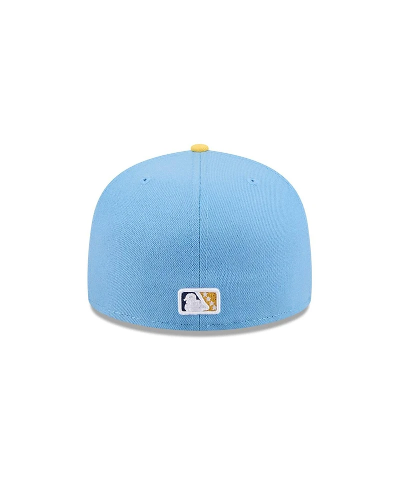 New Era Men's Light Blue Wisconsin Timber Rattlers Theme Nights 59FIFTY Fitted Hat