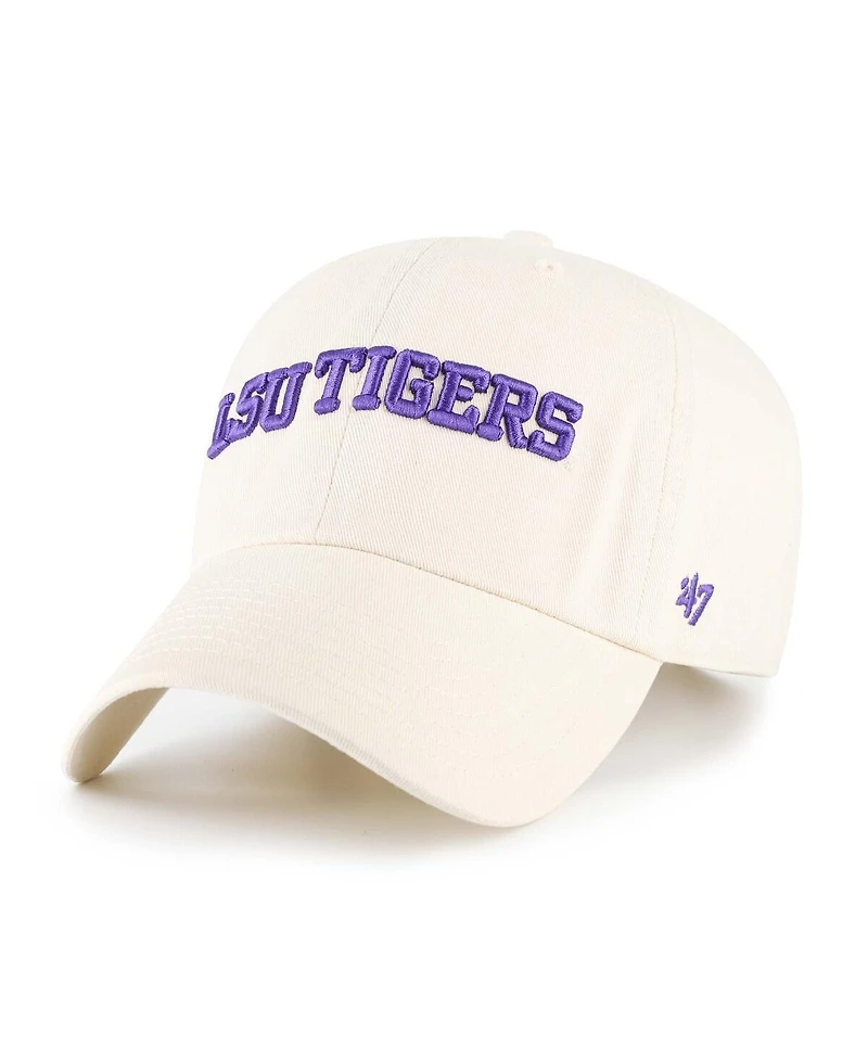 '47 Brand Men's Sand Lsu Tigers Vault Clean Up Adjustable Hat