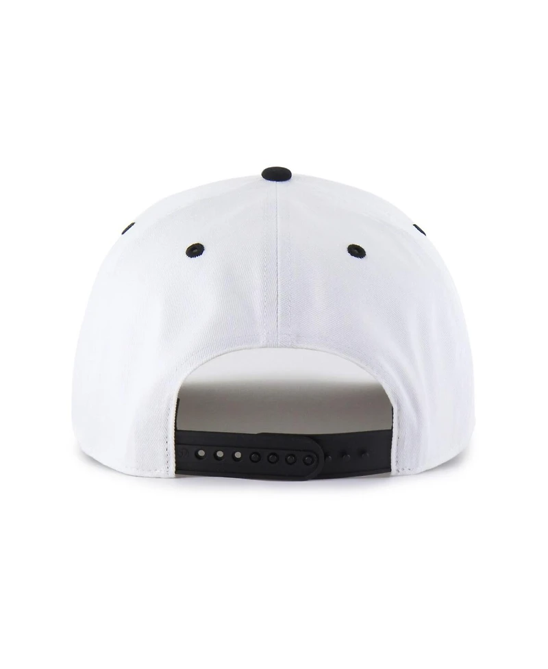 '47 Brand Men's White/Black Philadelphia Eagles Roscoe Two-Toned Hitch Adjustable Hat