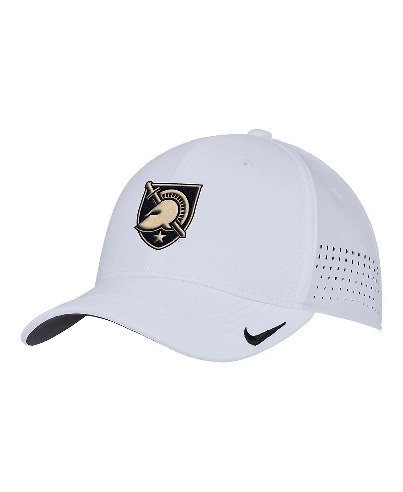 Nike Men's White Army Black Knights 2025 On-Field Performance Flex Hat