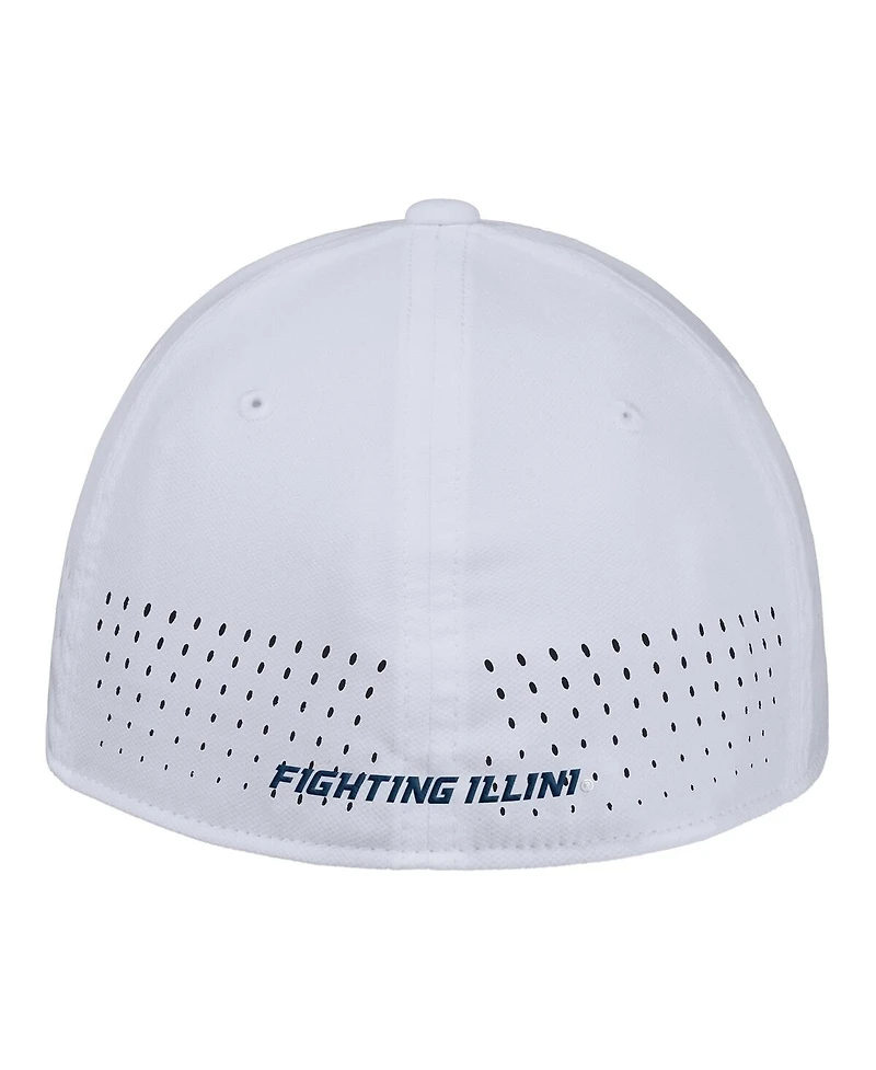 Nike Men's White Illinois Fighting Illini 2025 On-Field Performance Flex Hat
