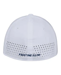 Nike Men's White Illinois Fighting Illini 2025 On-Field Performance Flex Hat