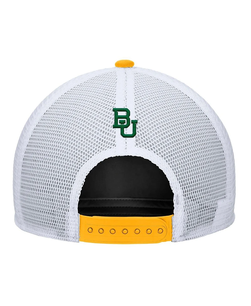Nike Men's Gold Baylor Bears 2025 On-Field Rise Trucker Adjustable Hat