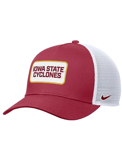 Nike Men's Cardinal Iowa State Cyclones 2025 On-Field Rise Trucker Adjustable Hat