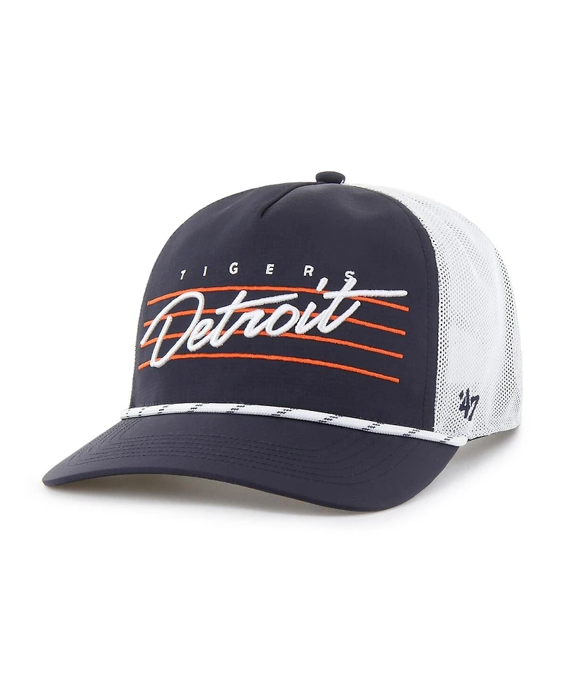 '47 Brand Men's Navy Detroit Tigers Brrr Downburst Mesh Hitch Adjustable Hat