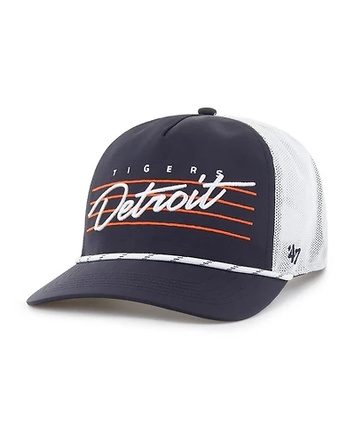 '47 Brand Men's Navy Detroit Tigers Brrr Downburst Mesh Hitch Adjustable Hat