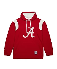 Mitchell & Ness Men's Crimson Alabama Tide Thermal Lightweight Hoodie