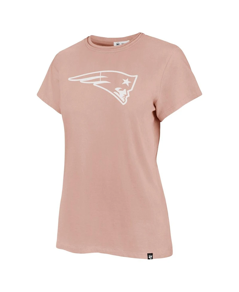 '47 Brand Women's Light Pink New England Patriots Premier Frankie T-Shirt