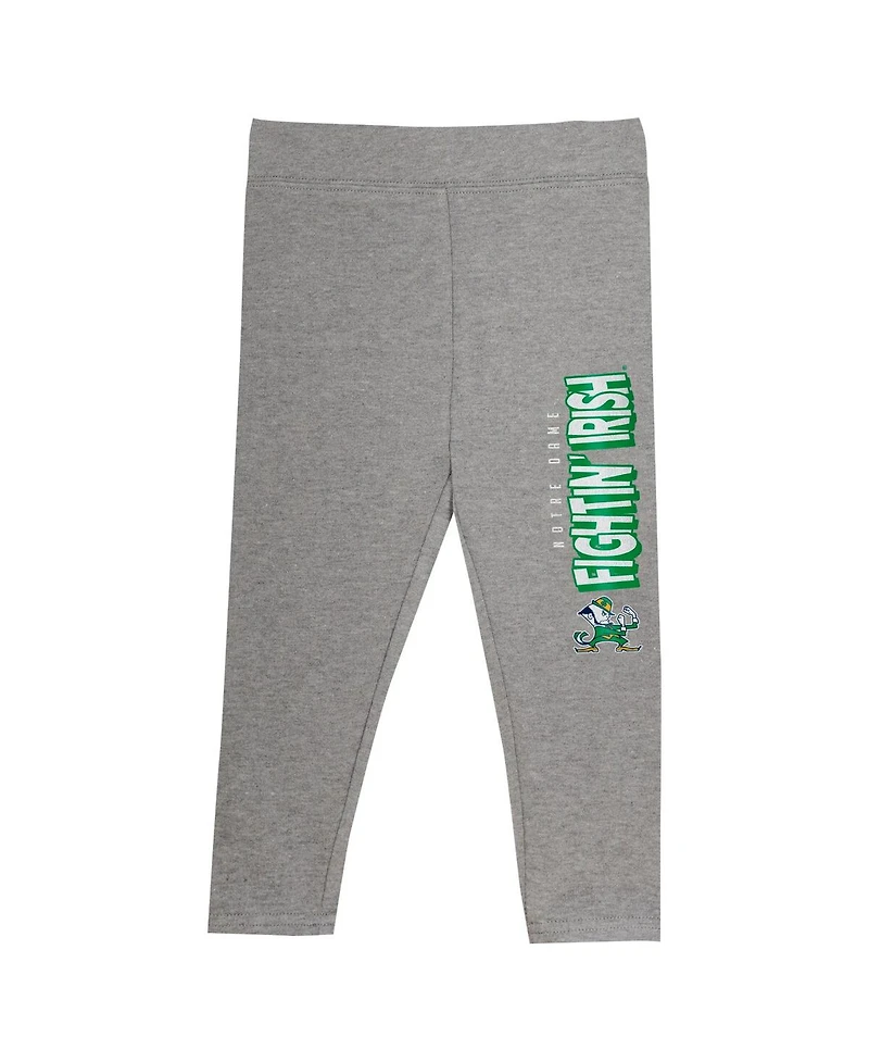 Outerstuff Baby Boys and Girls Navy Notre Dame Fighting Irish Clubhouse Pullover Hoodie Legging Set