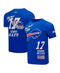 Pro Standard Men's Josh Allen Royal Buffalo Bills Fast Lane Name Number Player T-Shirt