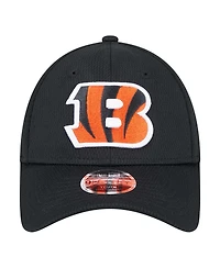 New Era Preschool Black Cincinnati Bengals Main 9FORTY Adjustable Hat
