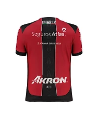 Charly Big Boys and Girls Red Club Atlas 2025/26 Home Authentic Jersey