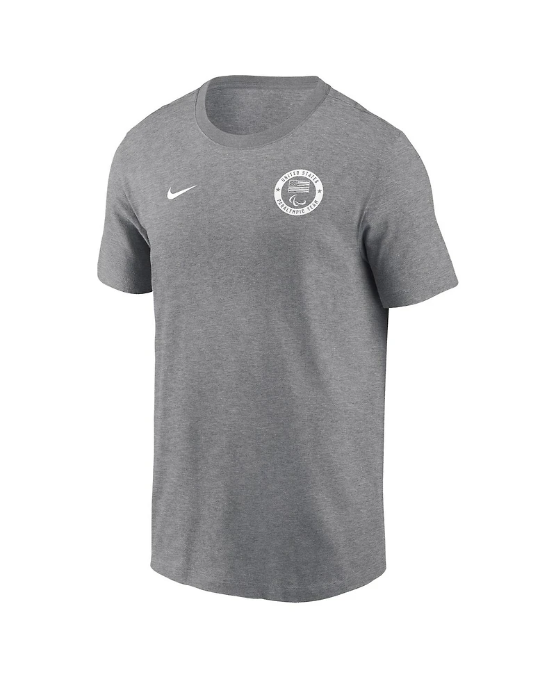 Nike Men's Gray U.s. Paralympics Team Issue Legend Performance T-Shirt
