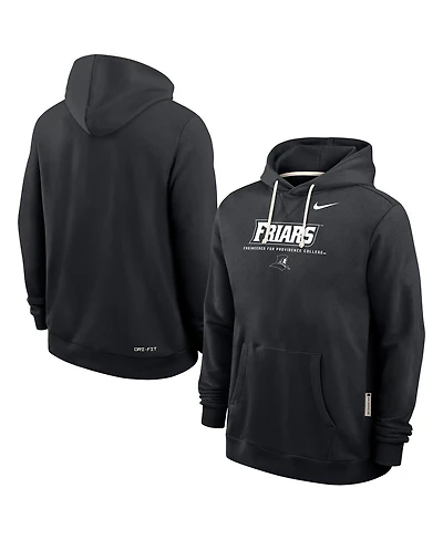 Nike Men's Black Providence Friars 2025 Sideline Performance Pullover Hoodie