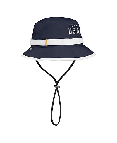 Nike Men's Navy Team Usa Apex Sideline On-Field Dri-fit Boonie Bucket Hat